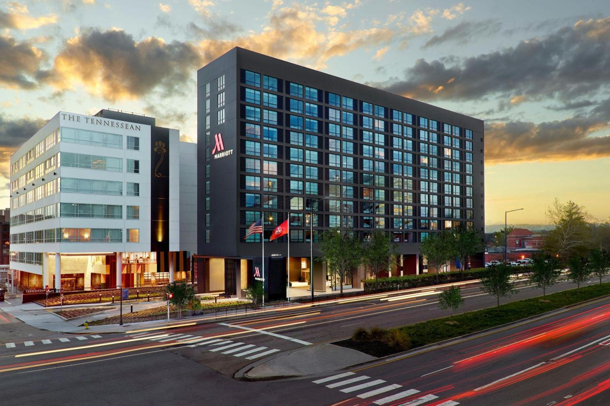 Marriott Knoxville Downtown Bagian luar foto